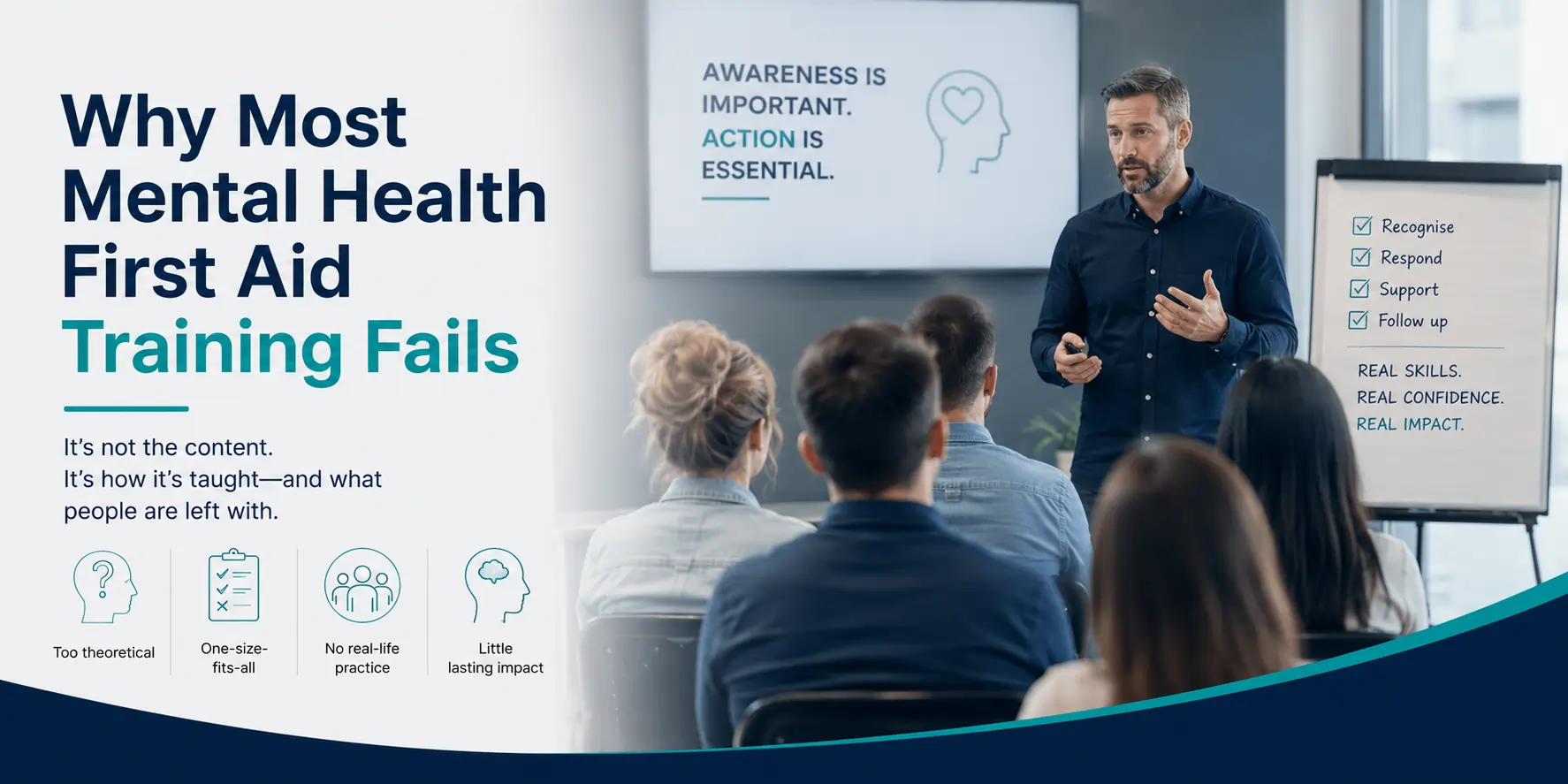 Why most mental health training fails