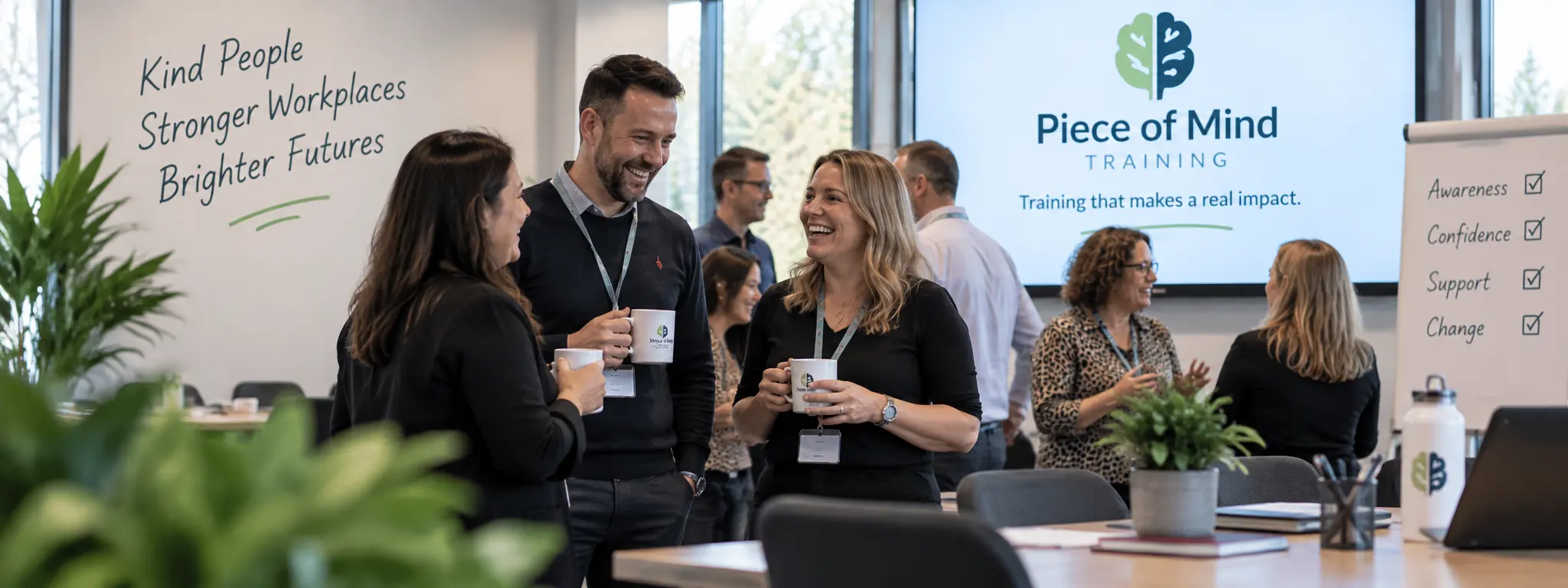 Piece of Mind training session in progress